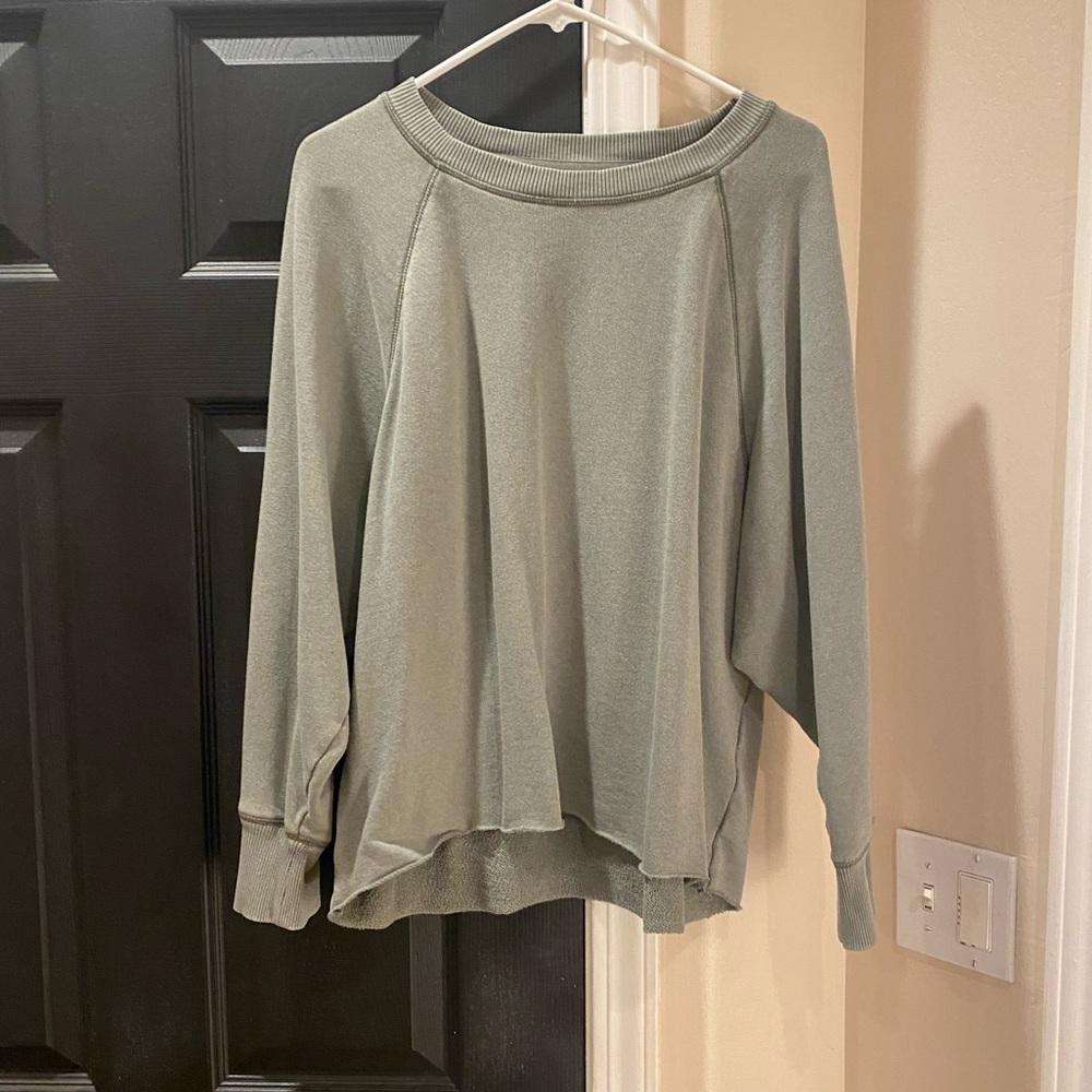Aerie army green sweater